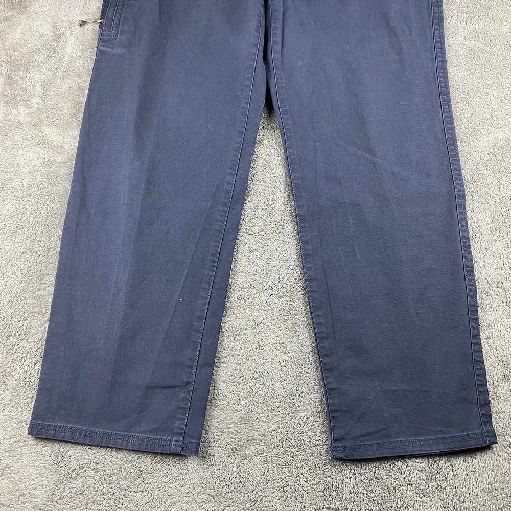Legendary Outfitters Pants Mens 38x32 Blue Chino Straight Leg High Rise - Picture 2 of 14